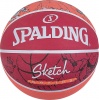 Фото товара Мяч баскетбольный Spalding Sketch Drible Red Size 7 (84381Z)