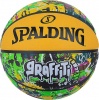 Фото товара Мяч баскетбольный Spalding Graffiti Yellow/Multicolor Size 7 (84374Z)