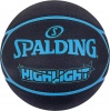 Фото товара Мяч баскетбольный Spalding Highlight Black/Blue Size 7 (84356Z)