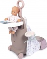 Фото Игровой набор Smoby Toys Baby Nurse Раскладной чемодан 3 в 1 (220374)