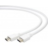 Фото товара Кабель HDMI -> HDMI Cablexpert White 1.8 м (CC-HDMI4-W-6)