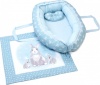Фото товара Кокон для новорожденных Верес Summer Bunny Blue (450.05)