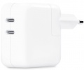 Фото Сетевое З/У Apple Dual USB-C 35W Power Adapter White (MNWP3ZM/A)