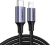 Фото товара Кабель USB Type-C -> Lightning UGREEN US304 1 м Black (60759)
