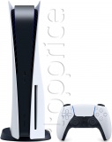 Фото Игровая приставка Sony PS5 825GB White + код PS Plus Deluxe 24M