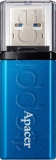 Фото USB флеш накопитель 64GB Apacer AH25C Ocean Blue (AP64GAH25CU-1)