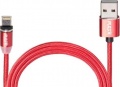 Фото Кабель USB -> Lightning Pulso 2 м Red 2.4А (MC-2302L RD)