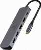 Фото товара Док-станция Cablexpert USB-C Grey (A-CM-COMBO3-03)