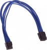 Фото товара Удлинитель питания PCI-E 6+2-pin Gelid 30см Blue (CA-8P-07)