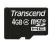 Фото товара Карта памяти micro SDHC 4GB Transcend (TS4GUSDC4)
