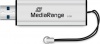 Фото товара USB флеш накопитель 8GB MediaRange Black/Silver (MR914)