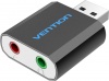 Фото товара Звуковая карта USB Vention Metal (VAB-S17-B)