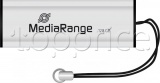 Фото USB флеш накопитель 128GB MediaRange Black/Silver (MR918)