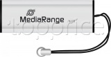 Фото USB флеш накопитель 16GB MediaRange Black/Silver (MR915)