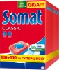 Фото товара Таблетки для посудомоечных машин Somat Классик Duo 100+100 шт. (9000101586558)