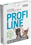 Фото Ошейник антиблошиный ProVET Profiline для кошек и собак 35 см Green (PR243097)
