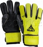 Фото Перчатки вратарские Select Goalkeeper Gloves 38 Advance Size 9 Yellow/Black (605400-002)