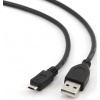 Фото товара Кабель USB2.0 AM -> micro-USB Cablexpert 0.5 м (CCP-mUSB2-AMBM-0.5M)