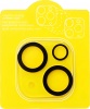 Фото товара Защитное стекло для камеры iPhone 15 BeCover Black (709715)