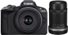 Фото товара Цифровая фотокамера Canon EOS R50 RF-S 18-45 IS STM + RF-S 55-210 IS STM Black (5811C034)