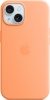Фото товара Чехол для iPhone 15 Apple Silicone Case with MagSafe Orange Sorbet (MT0W3ZM/A)