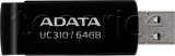 Фото USB флеш накопитель 64GB A-Data UC310 Black (UC310-64G-RBK)