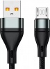 Фото товара Кабель USB -> micro-USB Jellico B16 1м 3.1A Black