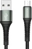 Фото товара Кабель USB -> micro-USB Jellico B10 1м 3.1A Black
