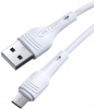 Фото товара Кабель USB -> micro-USB Jellico A18 1м 3.1A White