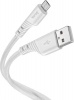 Фото товара Кабель USB -> micro-USB Hoco X97 Crystal 1 м Light Gray (6931474799852)