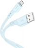 Фото товара Кабель USB -> micro-USB Hoco X97 Crystal 1 м Light Blue (6931474799845)