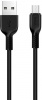 Фото товара Кабель USB -> micro-USB Hoco X20 Flash 3 м Black (6957531068945)