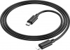 Фото товара Кабель USB Type C -> Lightning Hoco X88 Gratified PD 1 м Black (6931474783288)