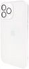 Фото товара Чехол для iPhone 13 Pro Max AG Glass Matt Frame Color Pearly White (AGMattFrameiP13PMWhite)