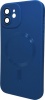 Фото товара Чехол для iPhone 12 Cosmic Frame MagSafe Color Navy Blue (FrMgColiP12NavyBlue)