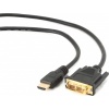 Фото товара Кабель HDMI -> DVI Cablexpert 7.5 м (CC-HDMI-DVI-7.5MC)