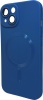 Фото товара Чехол для iPhone 13 Cosmic Frame MagSafe Color Navy Blue (FrMgColiP13NavyBlue)