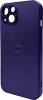 Фото товара Чехол для iPhone 12 AG Glass Matt Frame Color Deep Purple (AGMattFrameiP12Purple)