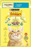 Фото Корм для котов Friskies кусочки в подливе с лососем 85 г (7613036962230)