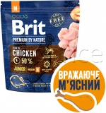 Фото Корм для собак Brit Premium Junior M 1 кг (170812/6314)