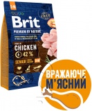 Фото Корм для собак Brit Premium Senior S+M 3 кг (170820/6390)