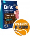 Фото Корм для собак Brit Premium Sensitive Lamb 3 кг (170843/6628)