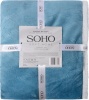 Фото товара Одеяло SOHO Флис 150x200 см Plush Hugs Silver/Blue (1223К)