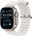 Фото Смарт-часы Apple Watch Ultra 2 49mm GPS + Cellular Titanium/White Ocean Band (MREJ3)
