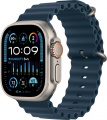 Фото Смарт-часы Apple Watch Ultra 2 49mm GPS + Cellular Titanium/Blue Ocean Band (MREG3/MRF73)