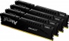 Фото товара Модуль памяти Kingston Fury DDR5 128GB 4x32GB 5200MHz Beast Black (KF552C40BBK4-128)