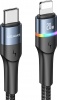 Фото товара Кабель USB Type C -> Lightning Usams US-SJ538 U76 30W PD 1.2 м Black (SJ538USB01)