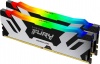 Фото товара Модуль памяти Kingston Fury DDR5 48GB 2x24GB 7200MHz Renegade RGB (KF572C38RSAK2-48)