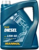 Фото товара Моторное масло Mannol Diesel 15W-40 5л