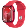 Фото товара Смарт-часы Apple Watch Series 9 41mm GPS Product Red Alum/Product Red Sport Band S/M (MRXG3QP/A)